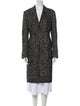 Lanvin Tweed Pattern Coat