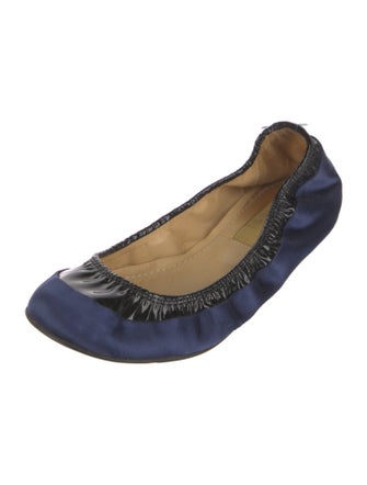 Lanvin Satin Ballet Flats