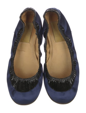 Lanvin Satin Ballet Flats