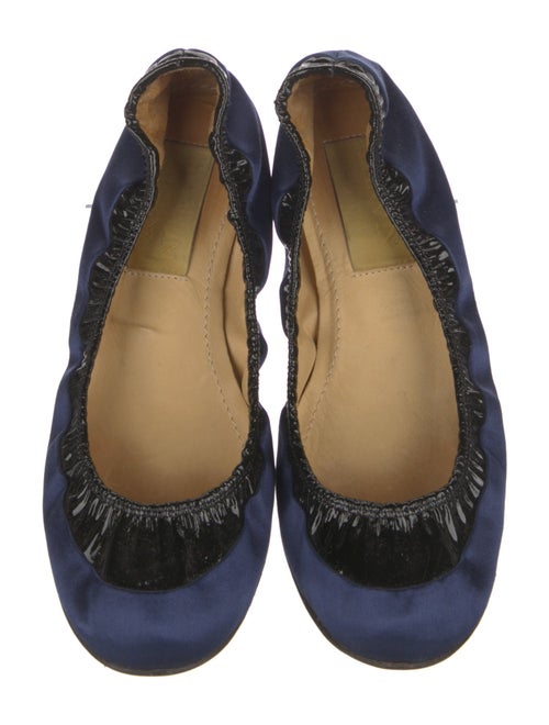 Lanvin Satin Ballet Flats