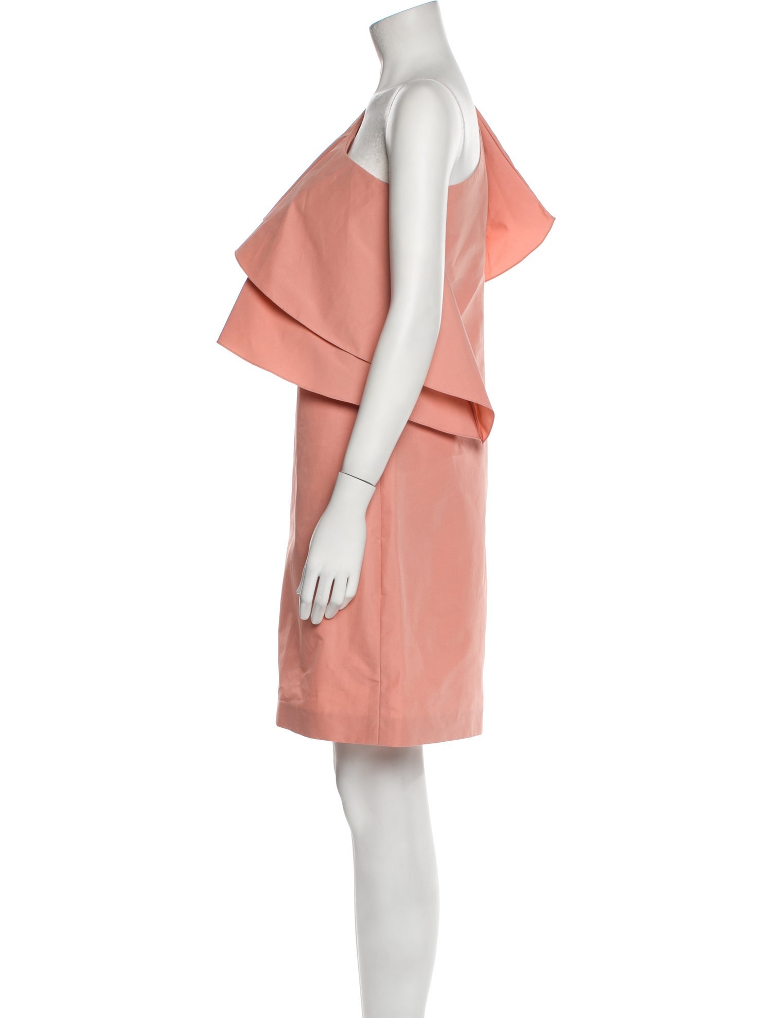 Lanvin One-Shoulder Mini Dress w/ Tags