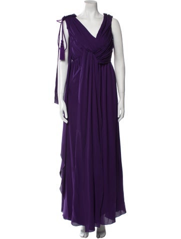 Lanvin Dresses Silk Long Dress Us4, Fr36 | S