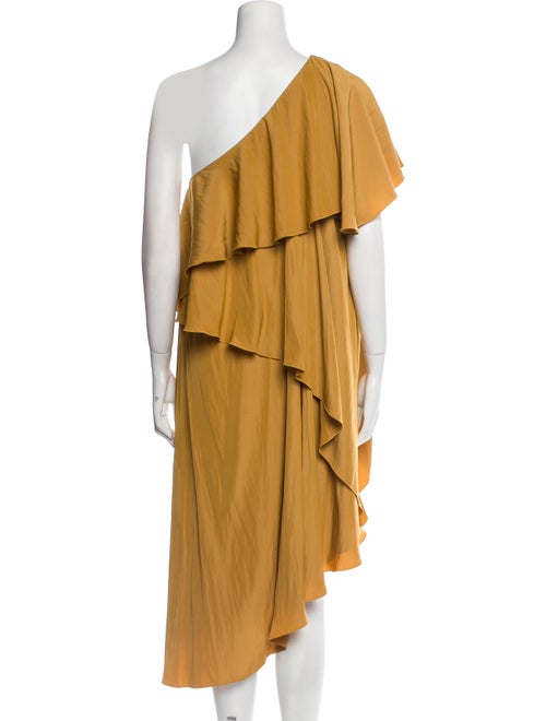 Lanvin One-Shoulder Midi Length Dress