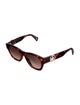 Lanvin Wayfarer Gradient Sunglasses