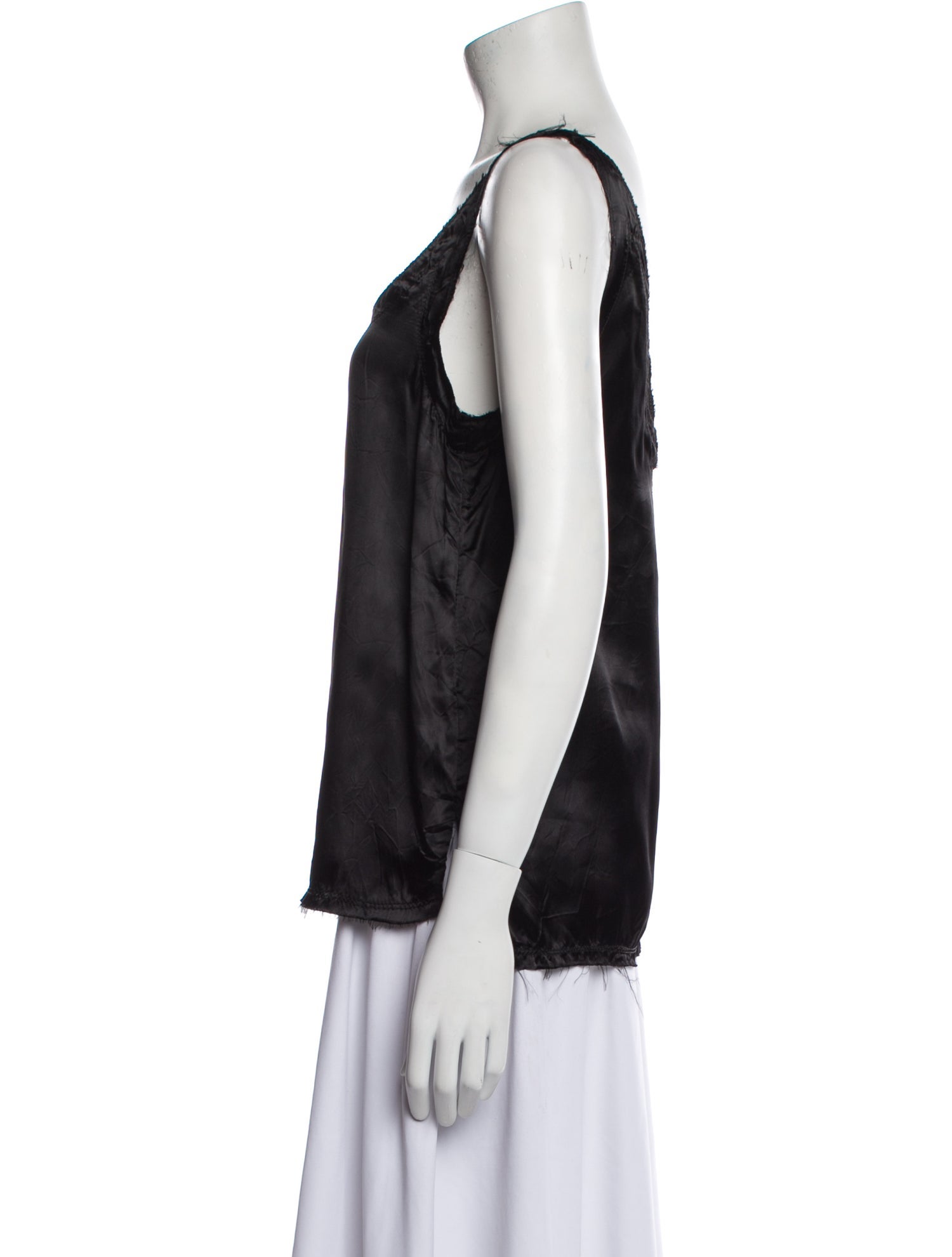 Lanvin Scoop Neck Sleeveless Top