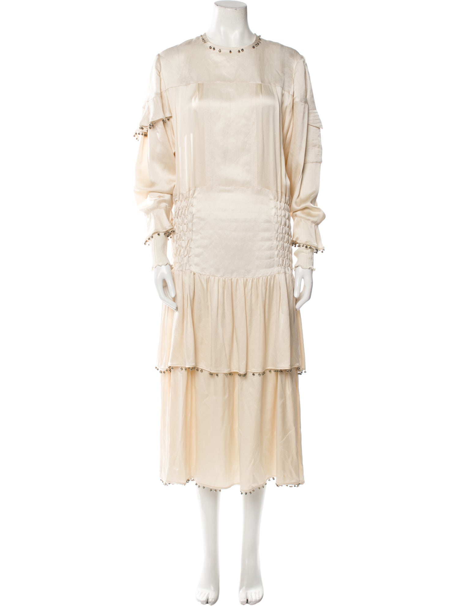 Lanvin Silk Long Dress