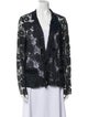 Lanvin Lace Pattern Evening Jacket
