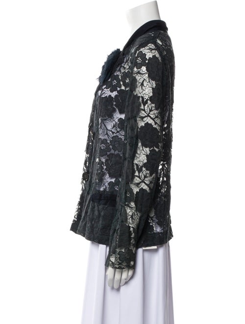 Lanvin Lace Pattern Evening Jacket