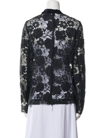 Lanvin Lace Pattern Evening Jacket
