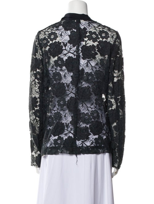 Lanvin Lace Pattern Evening Jacket