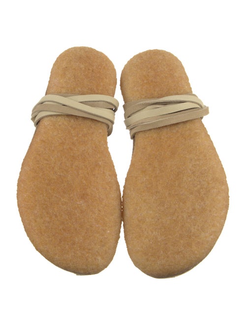 Lanvin Suede Sandals