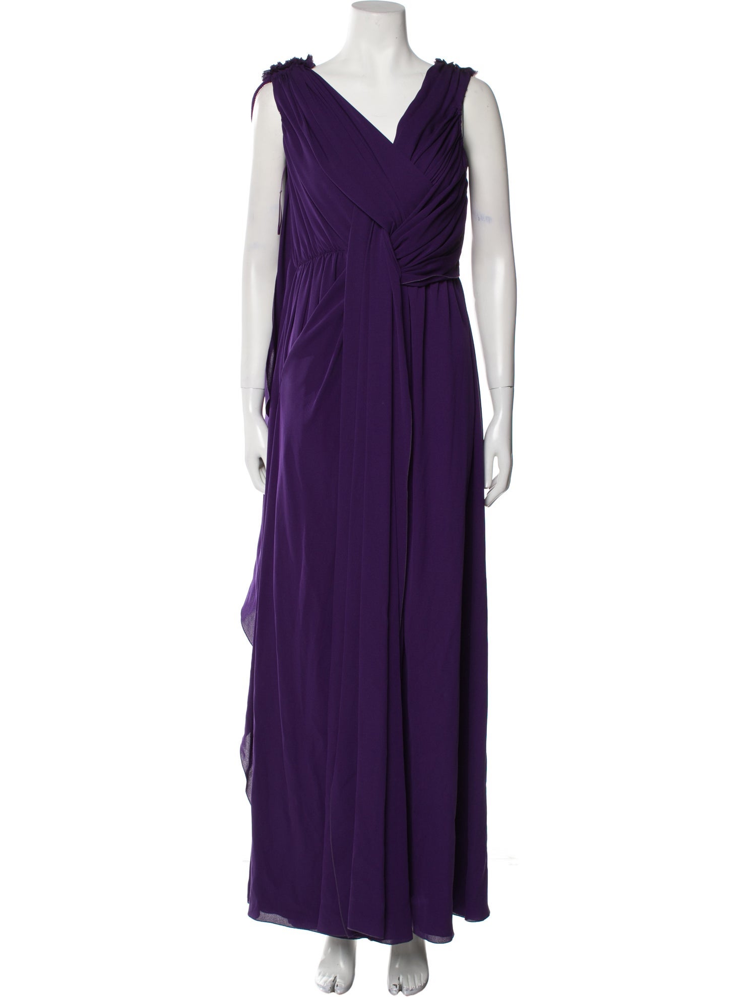 Lanvin Silk Long Dress w/ Tags