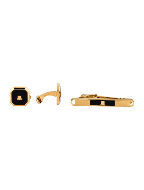 Lanvin Enamel Cufflinks