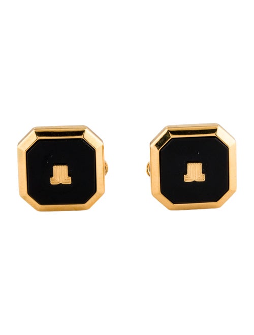 Lanvin Enamel Cufflinks