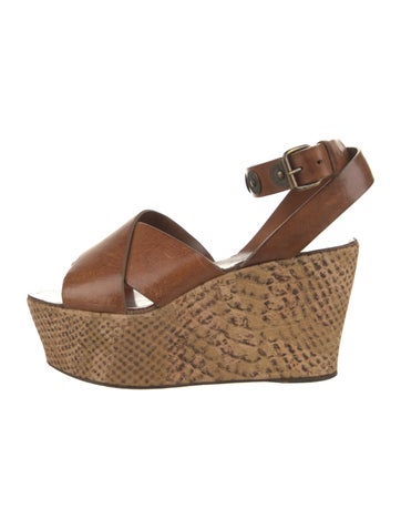 Lanvin Sandals Leather Slingback Us6, It36 | 6