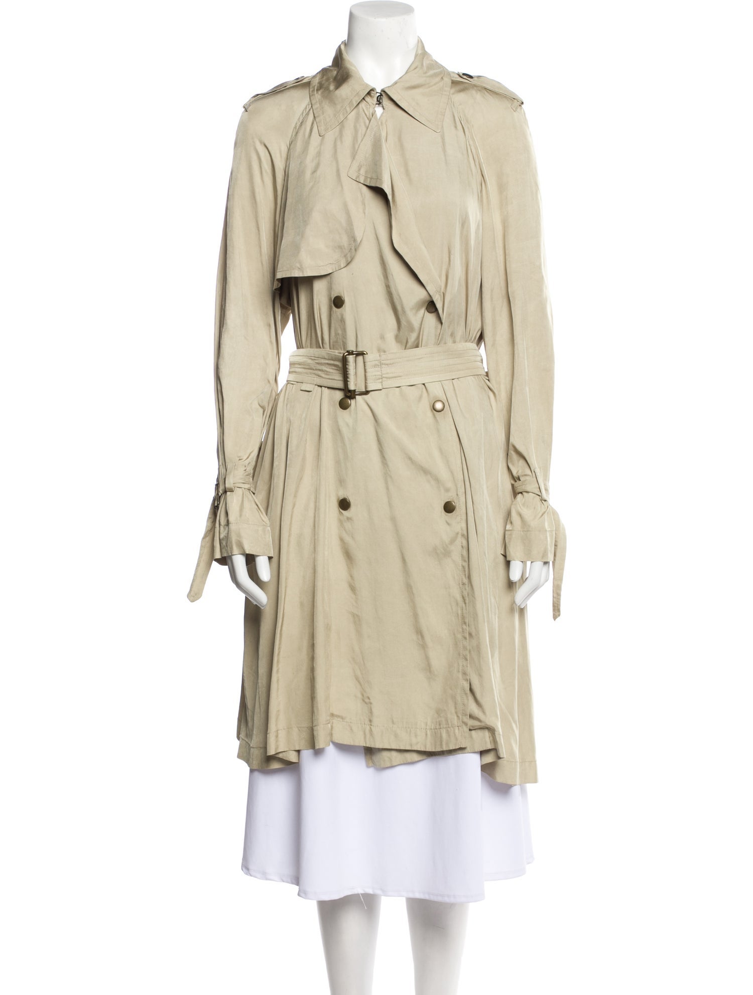 Lanvin Vintage 2007 Trench Coat - Neutrals Coats, Clothing