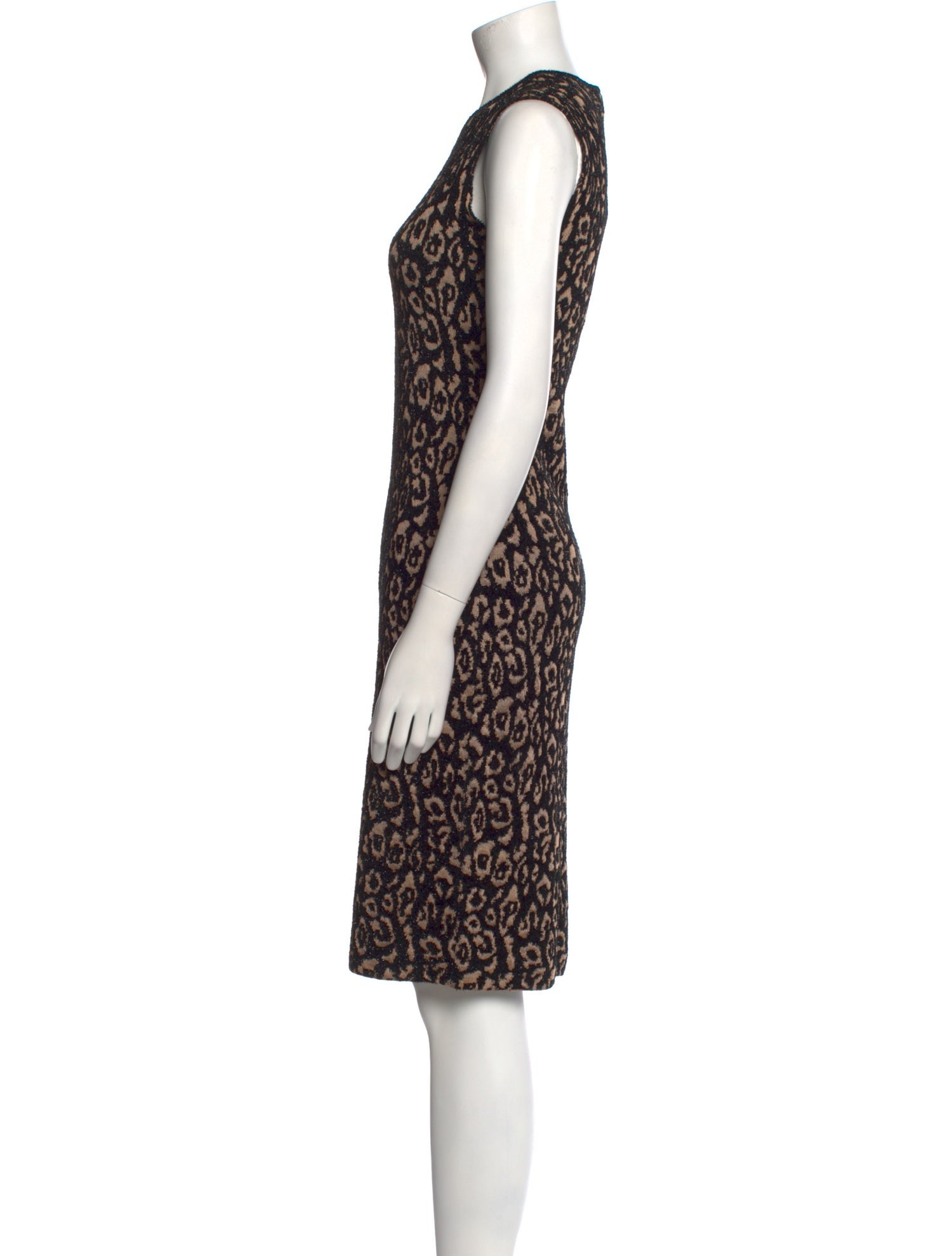 Lanvin Printed Knee-Length Dress
