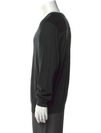 Lanvin Merino Wool V-Neck Pullover