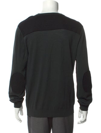 Lanvin Merino Wool V-Neck Pullover