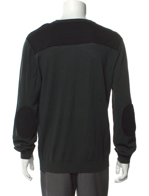 Lanvin Merino Wool V-Neck Pullover