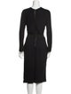 Lanvin Bateau Neckline Midi Length Dress