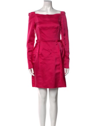 Lanvin Silk Mini Dress