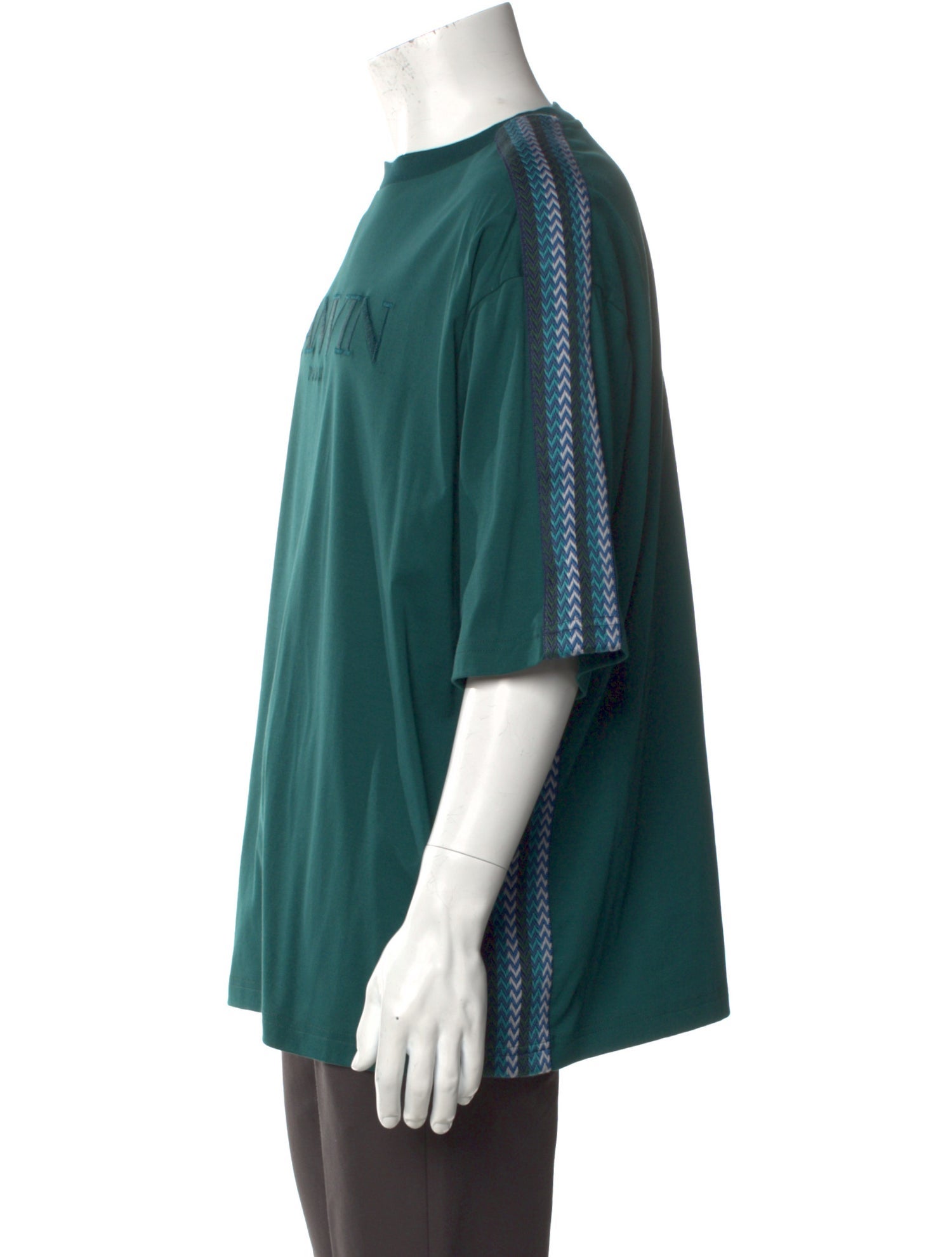 Lanvin Graphic Print Crew Neck T-Shirt