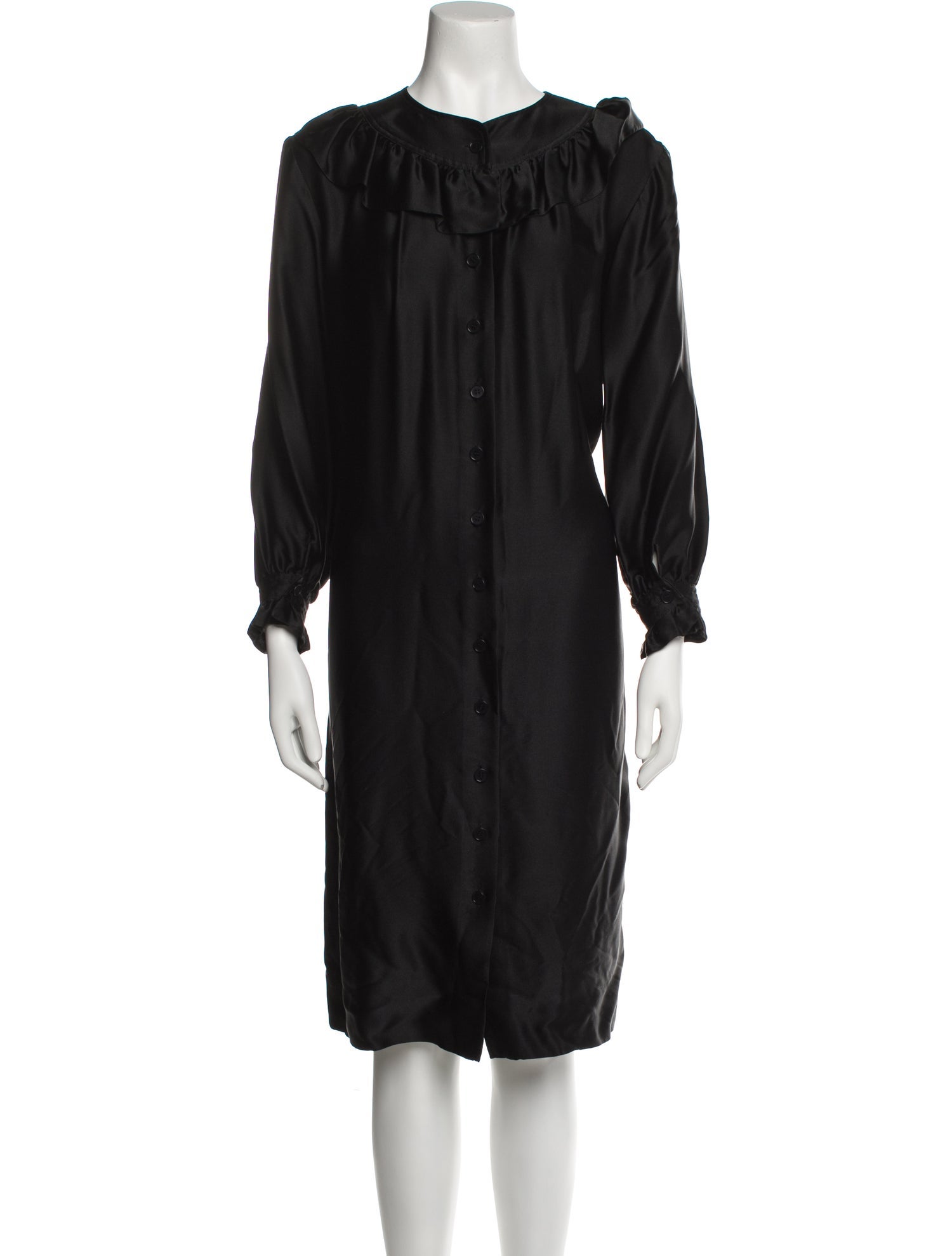 Lanvin Silk Midi Length Dress