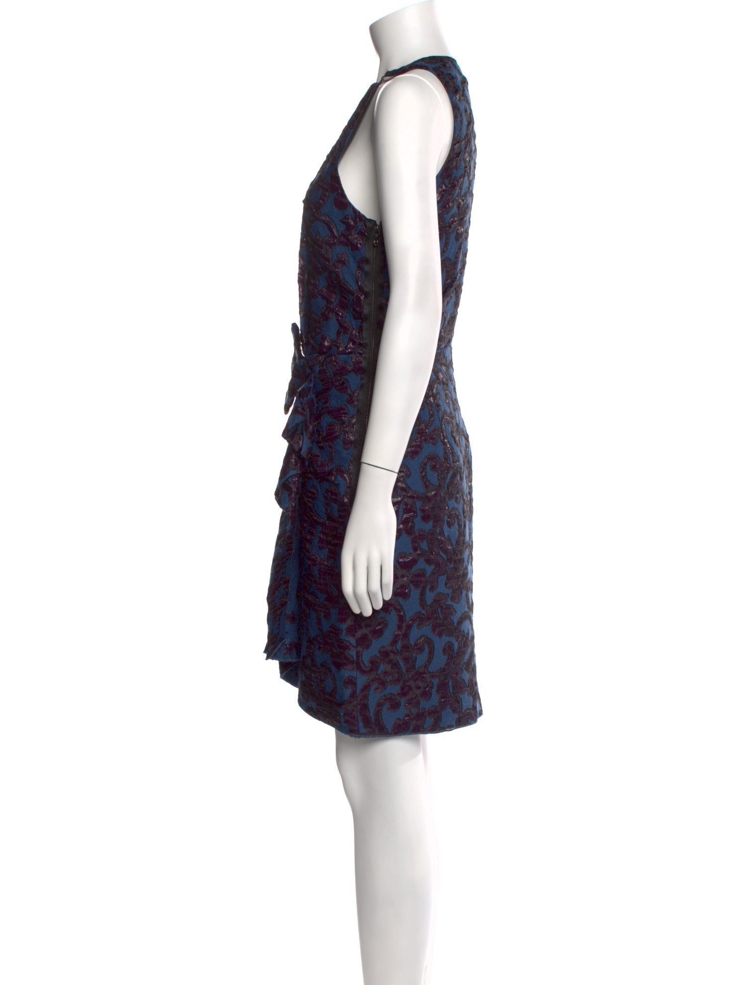 Lanvin Halterneck Knee-Length Dress