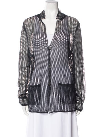 Lanvin Knitwear Silk Printed Sweater S