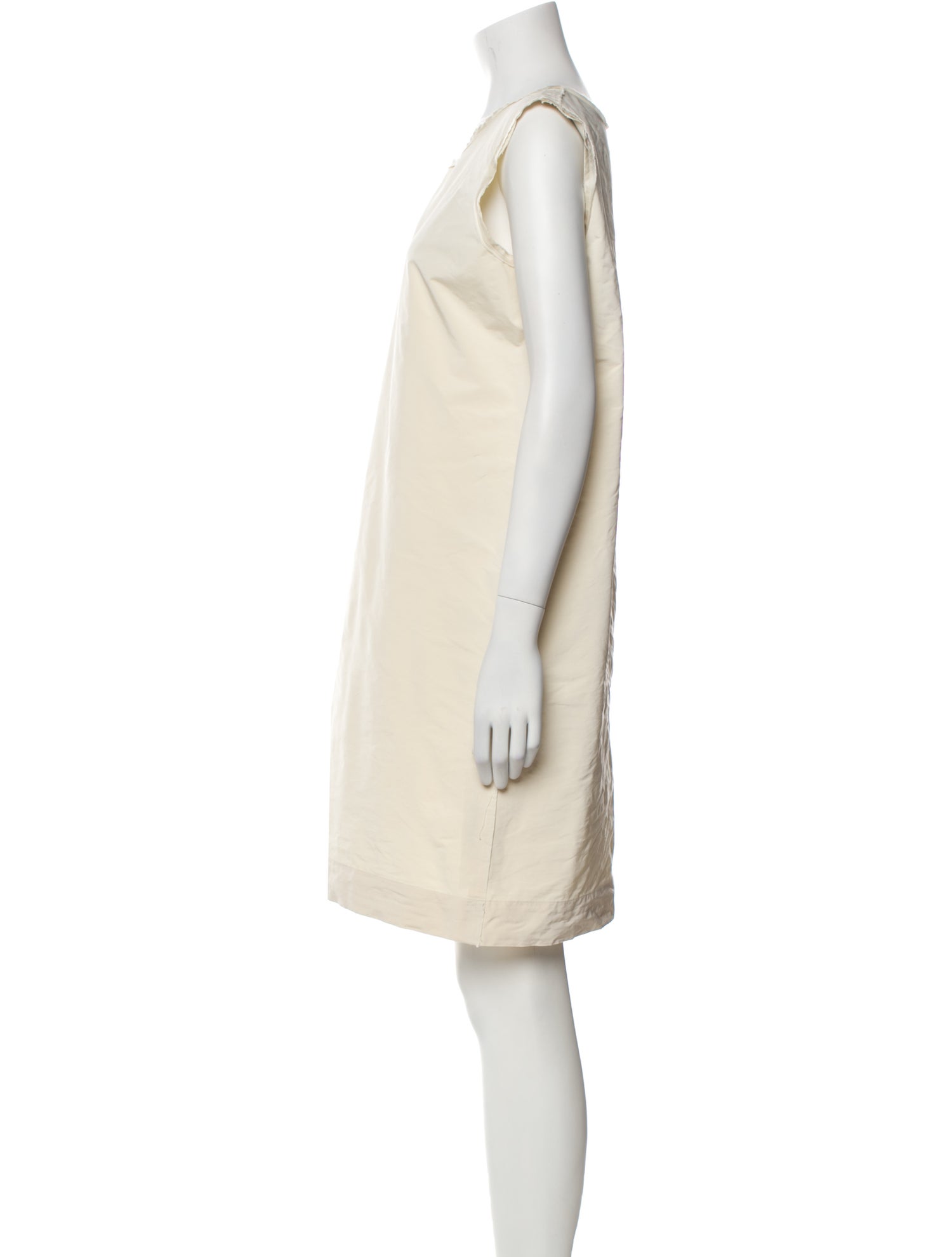 Lanvin Scoop Neck Knee-Length Dress