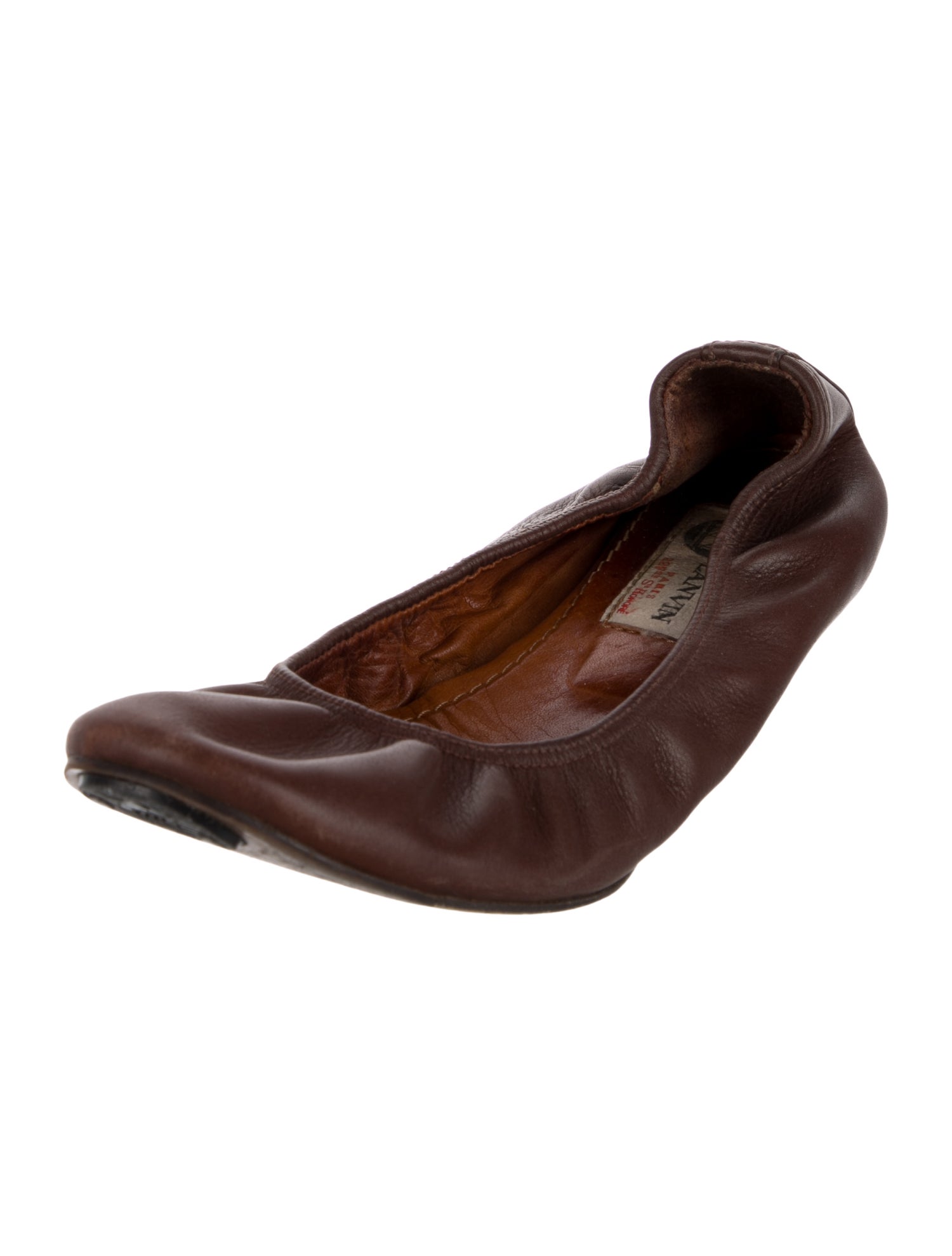 Lanvin Leather Ballet Flats