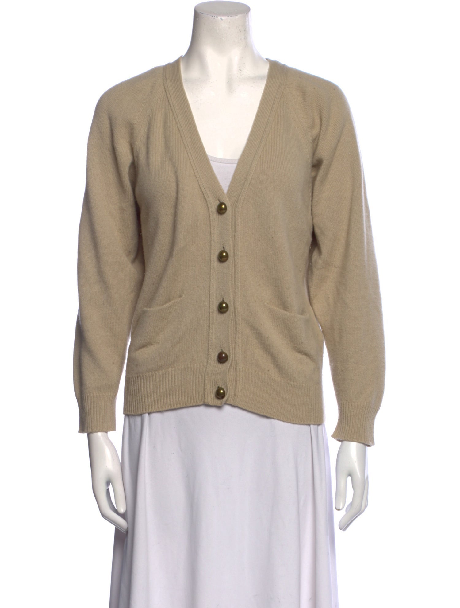 Lanvin Wool V-Neck Sweater