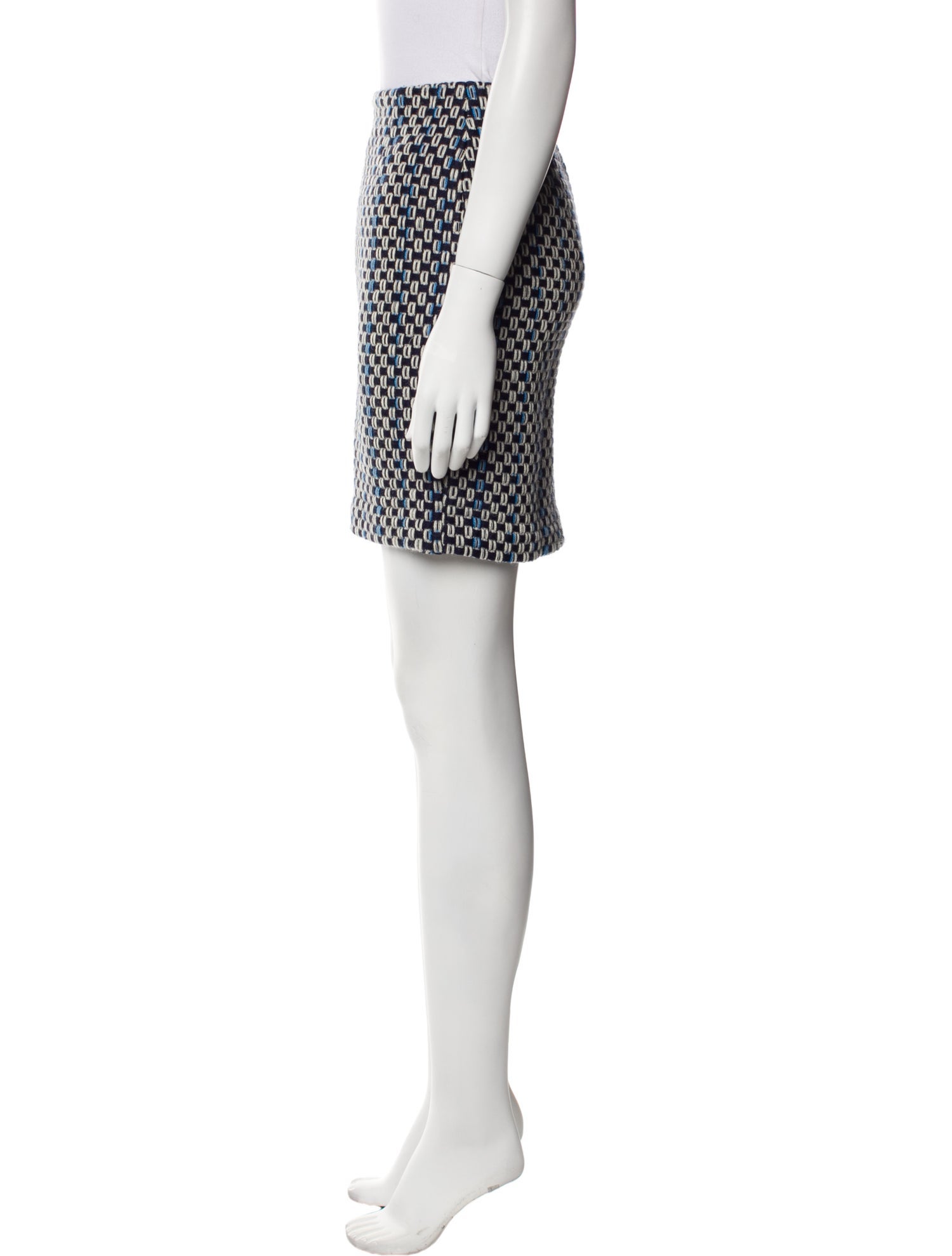 Lanvin Virgin Wool Mini Skirt