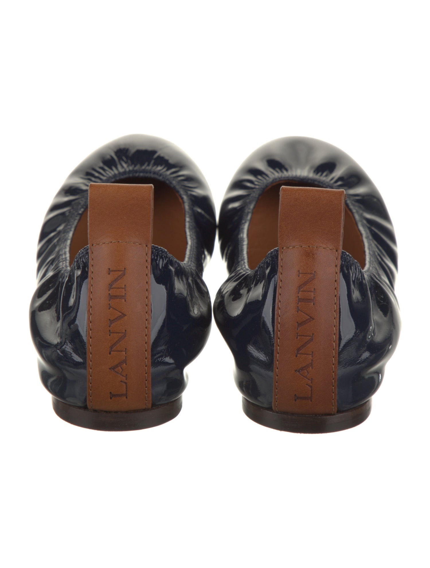 Lanvin Patent Leather Ballet Flats