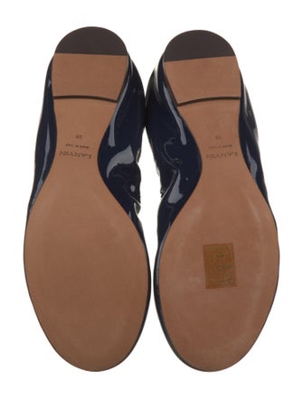 Lanvin Patent Leather Ballet Flats