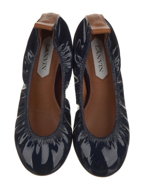 Lanvin Patent Leather Ballet Flats