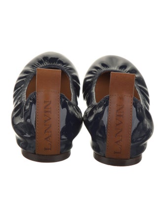 Lanvin Patent Leather Ballet Flats