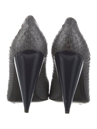 Lanvin Python Pumps