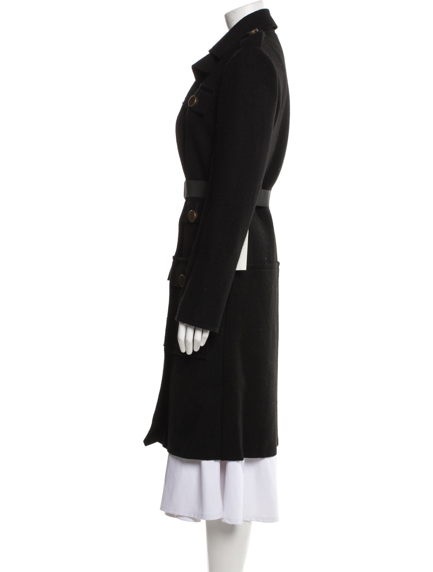 Lanvin Wool Trench Coat