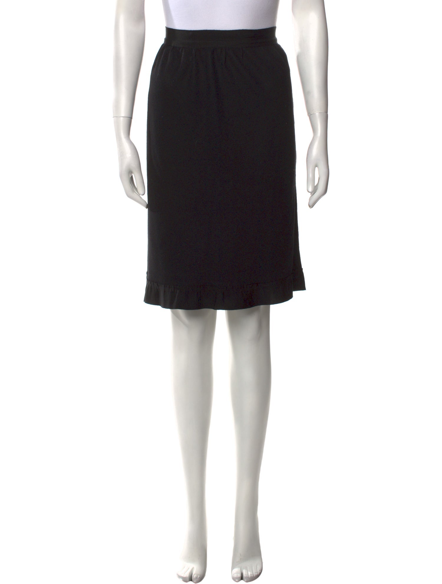 Lanvin Wool Knee-Length Skirt