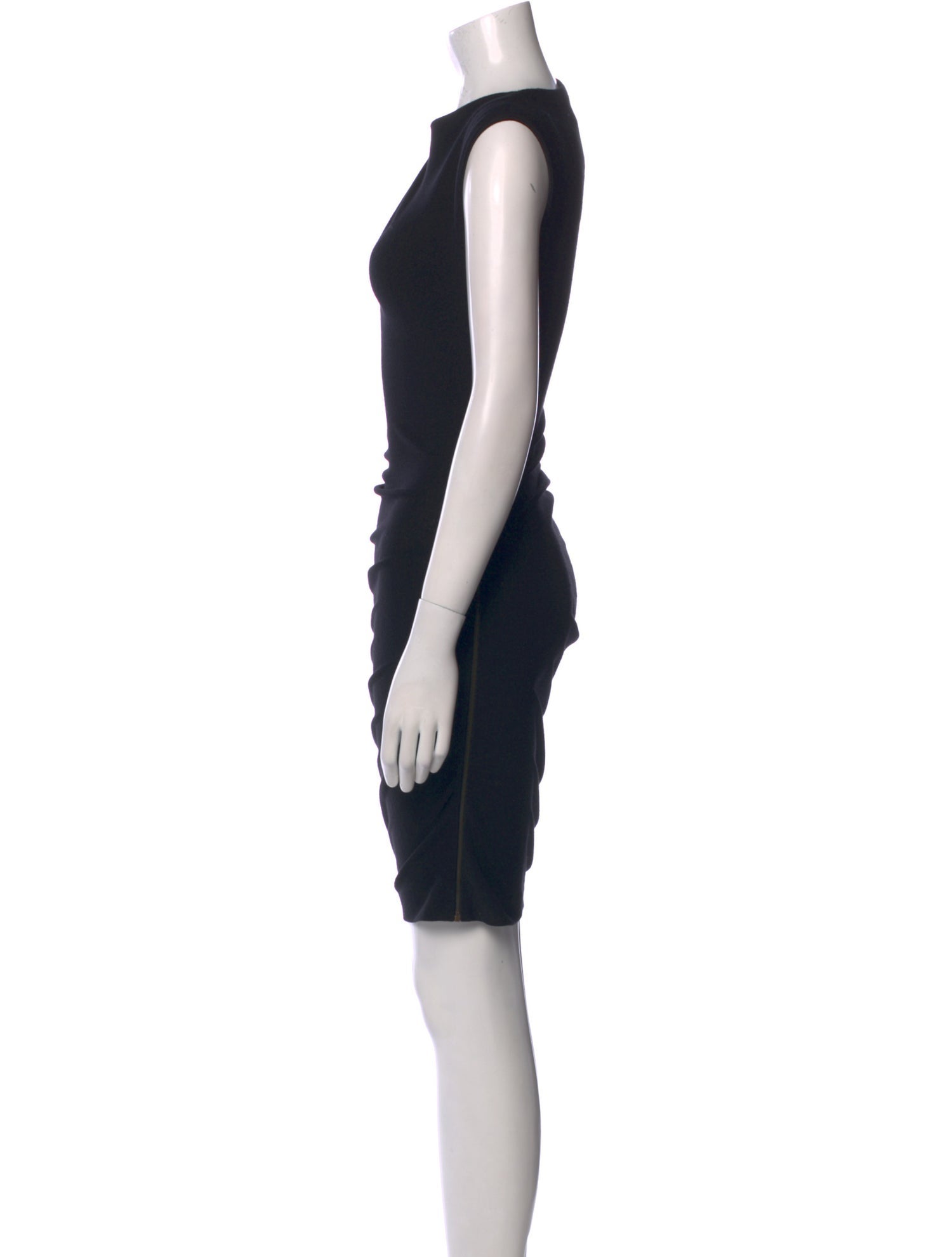 Lanvin Bateau Neckline Mini Dress