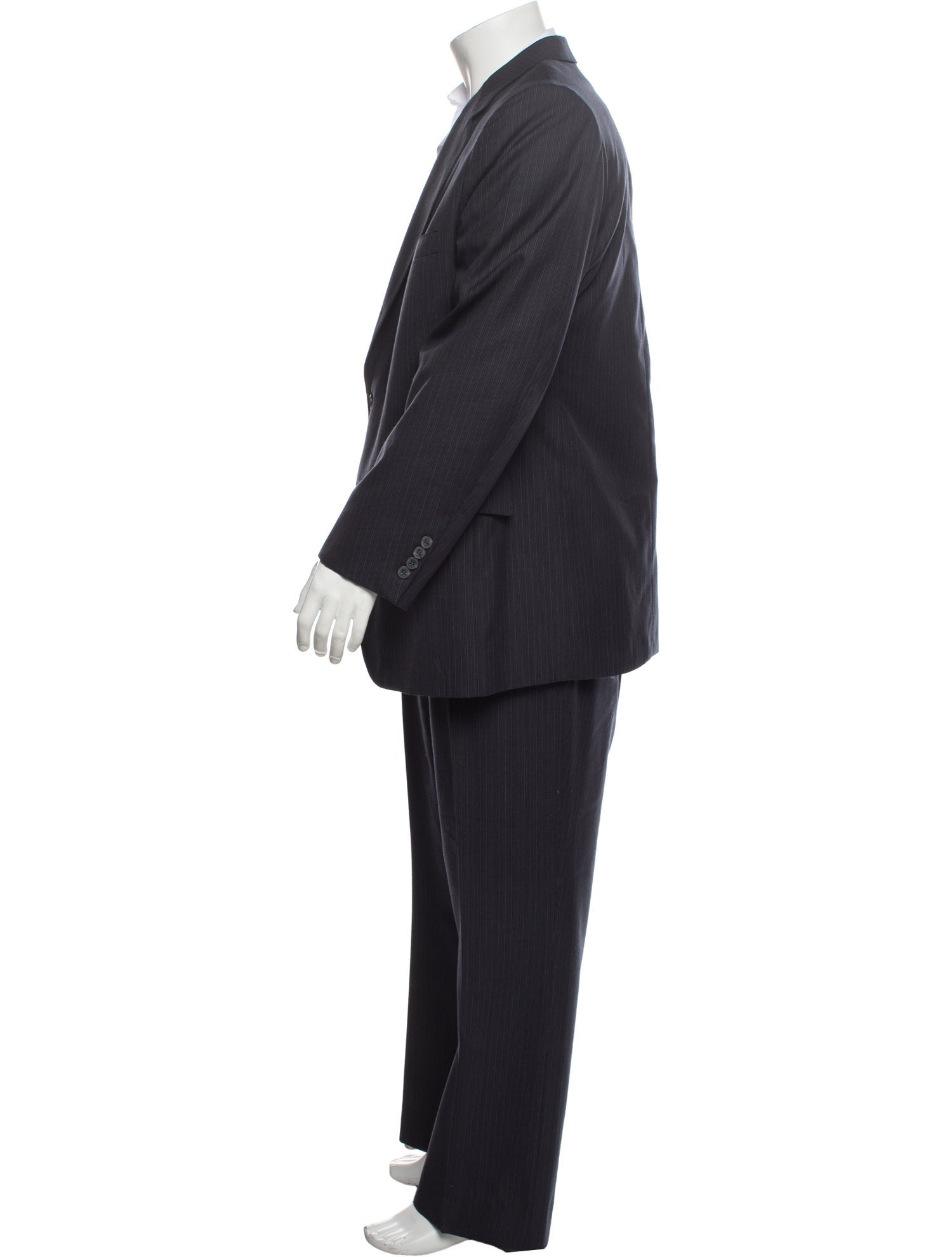 Lanvin Striped Two-Piece Suit