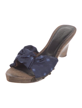 Lanvin Studded Accents Slides