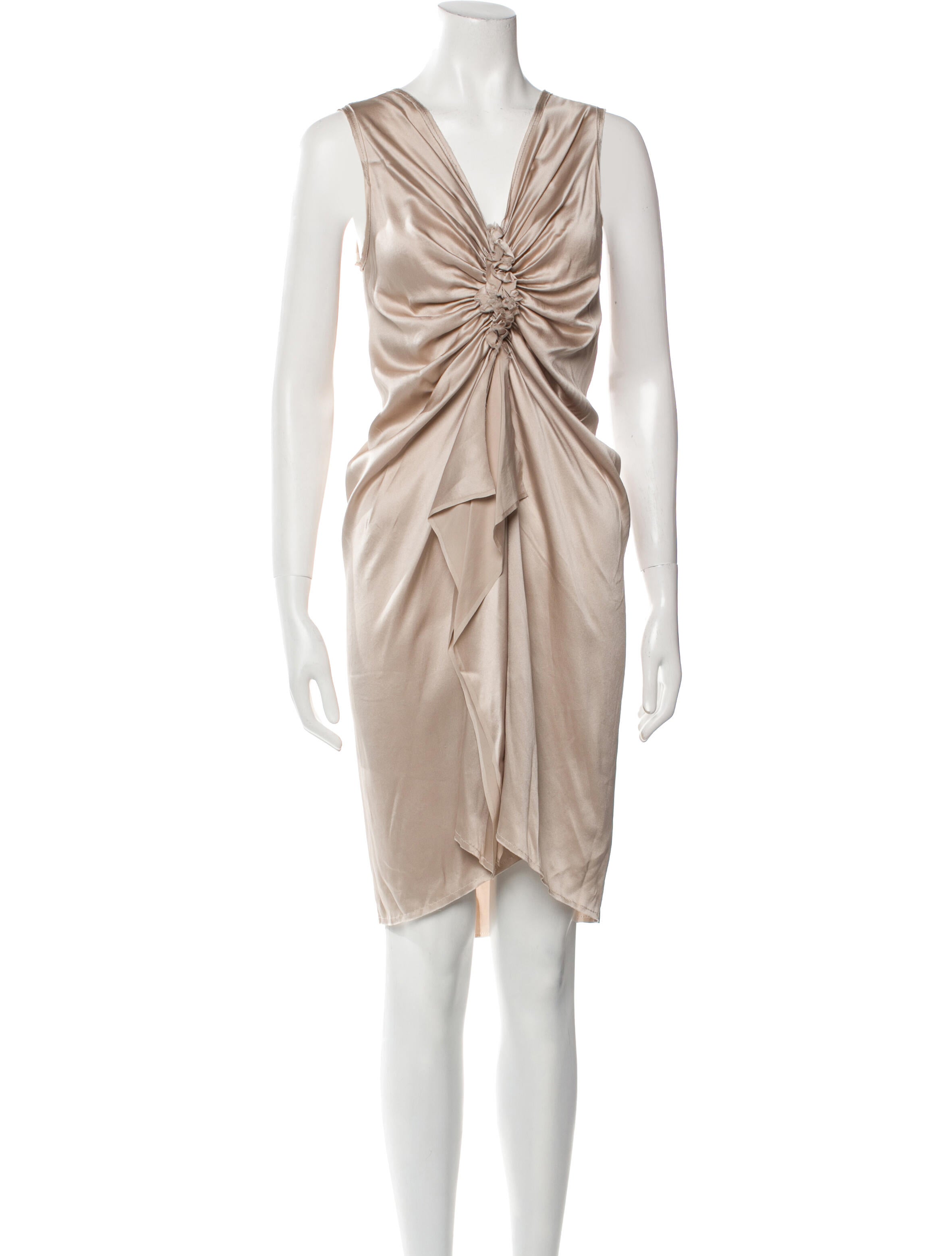 Lanvin Silk Mini Dress