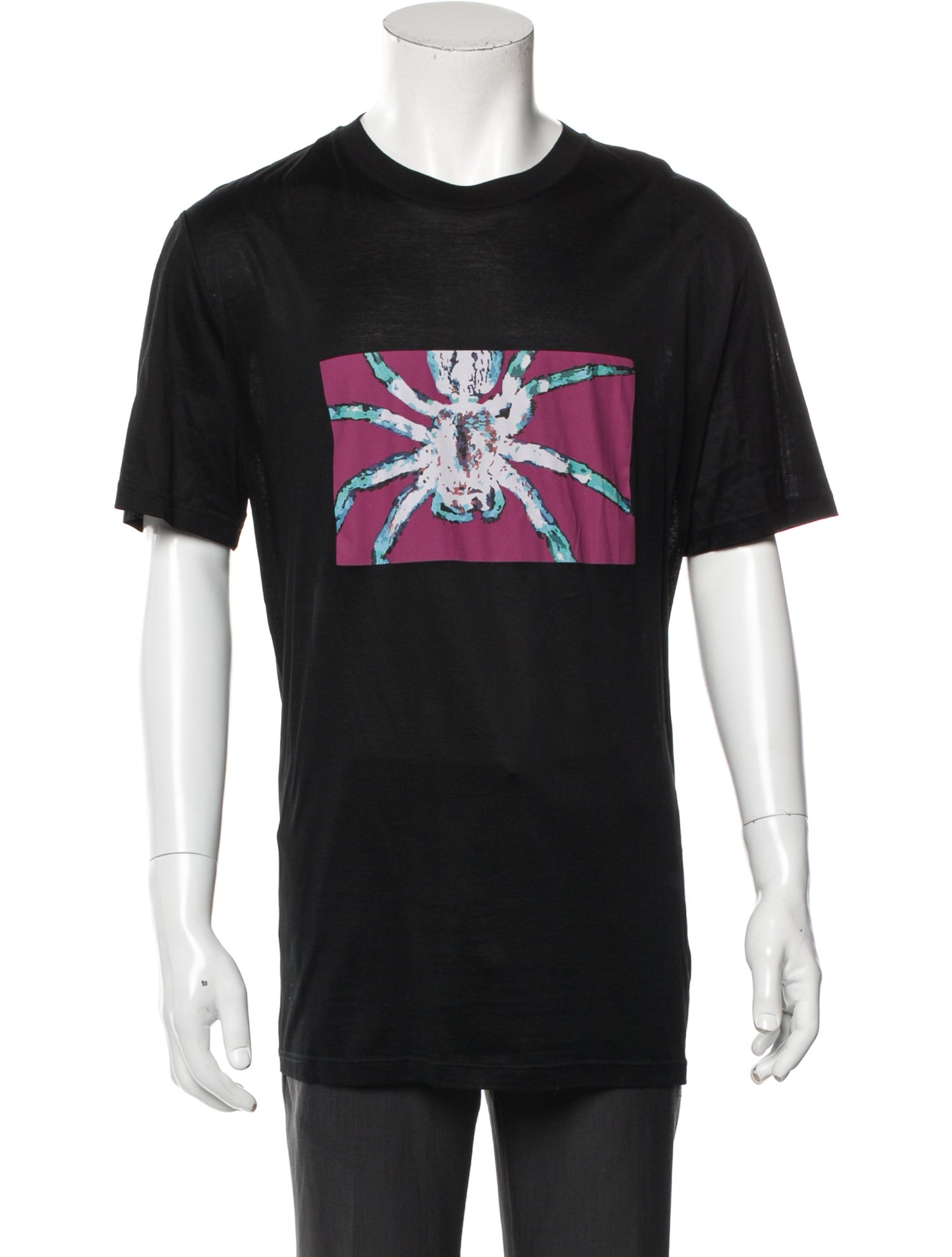 Lanvin Graphic Print Crew Neck T-Shirt