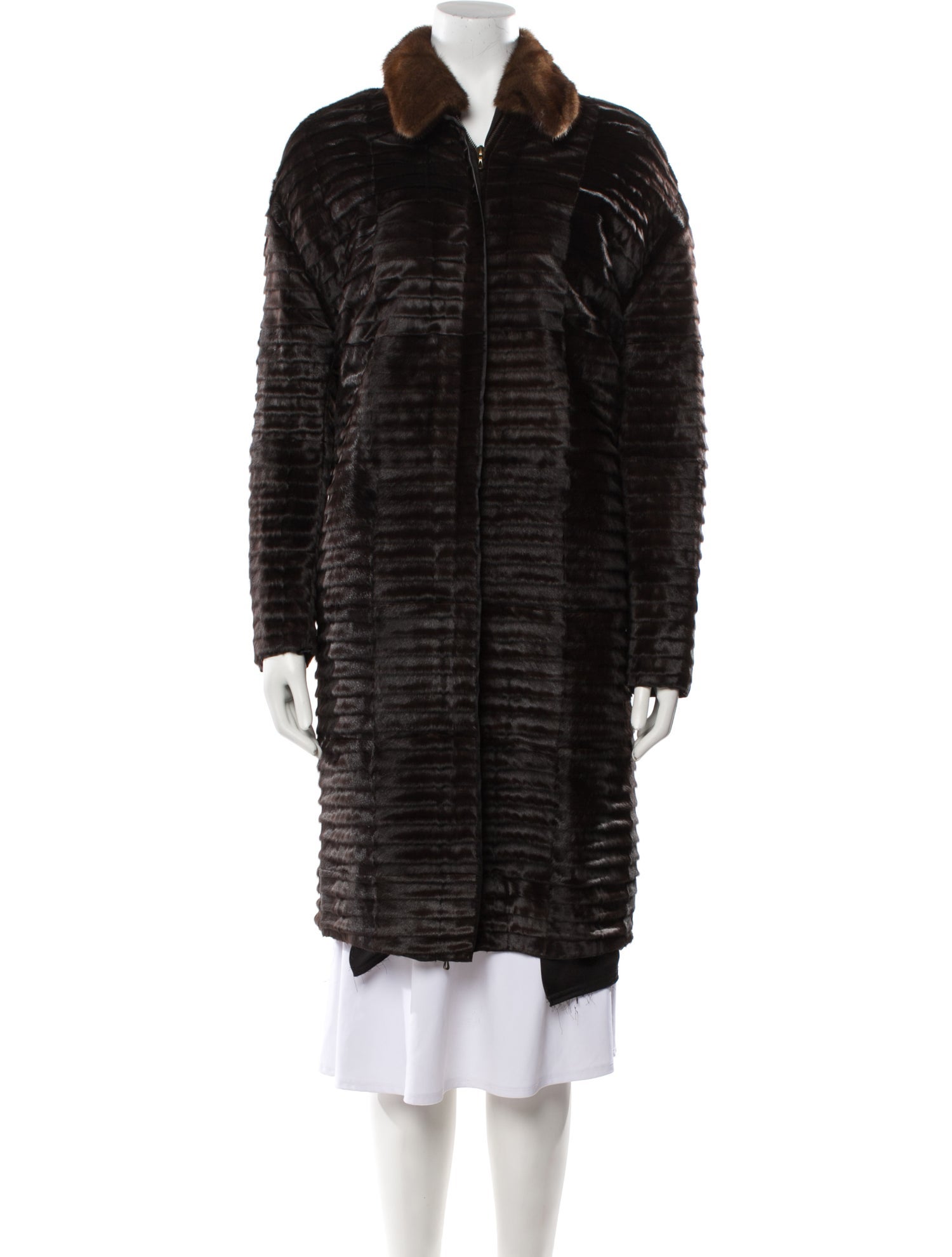 Lanvin Vintage 2005 Fur Coat