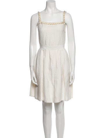Lanvin Dresses Linen Mini Dress S