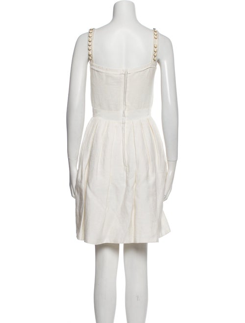 Lanvin Linen Mini Dress