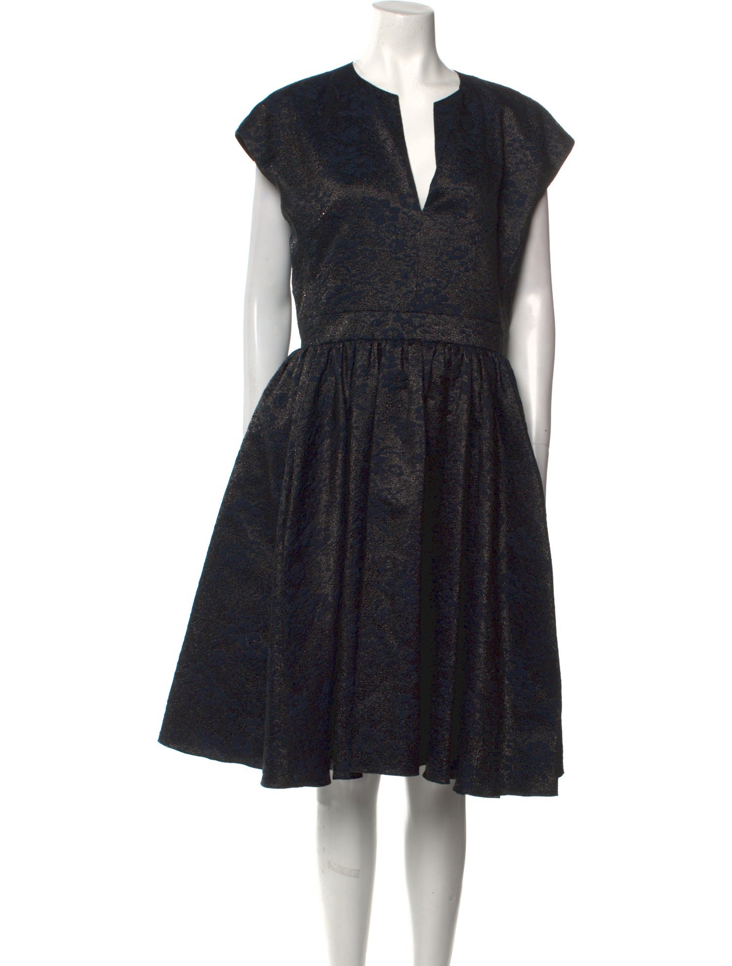 Lanvin Printed Knee-Length Dress